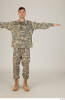  Photos Army Man in Camouflage uniform 3 21th century Army camouflage jacket t poses whole body 0001.jpg